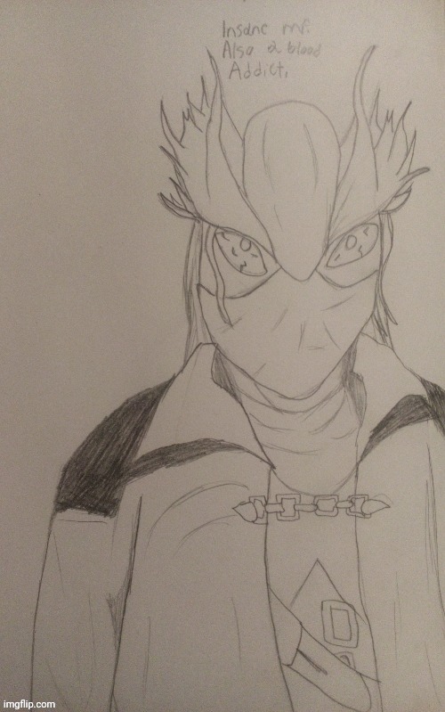 Drawing of Huntā {Bloodborne Oc} | made w/ Imgflip meme maker