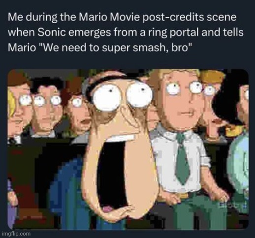 Super Smash | image tagged in repost,sonic,mario,smash,reposts,memes | made w/ Imgflip meme maker