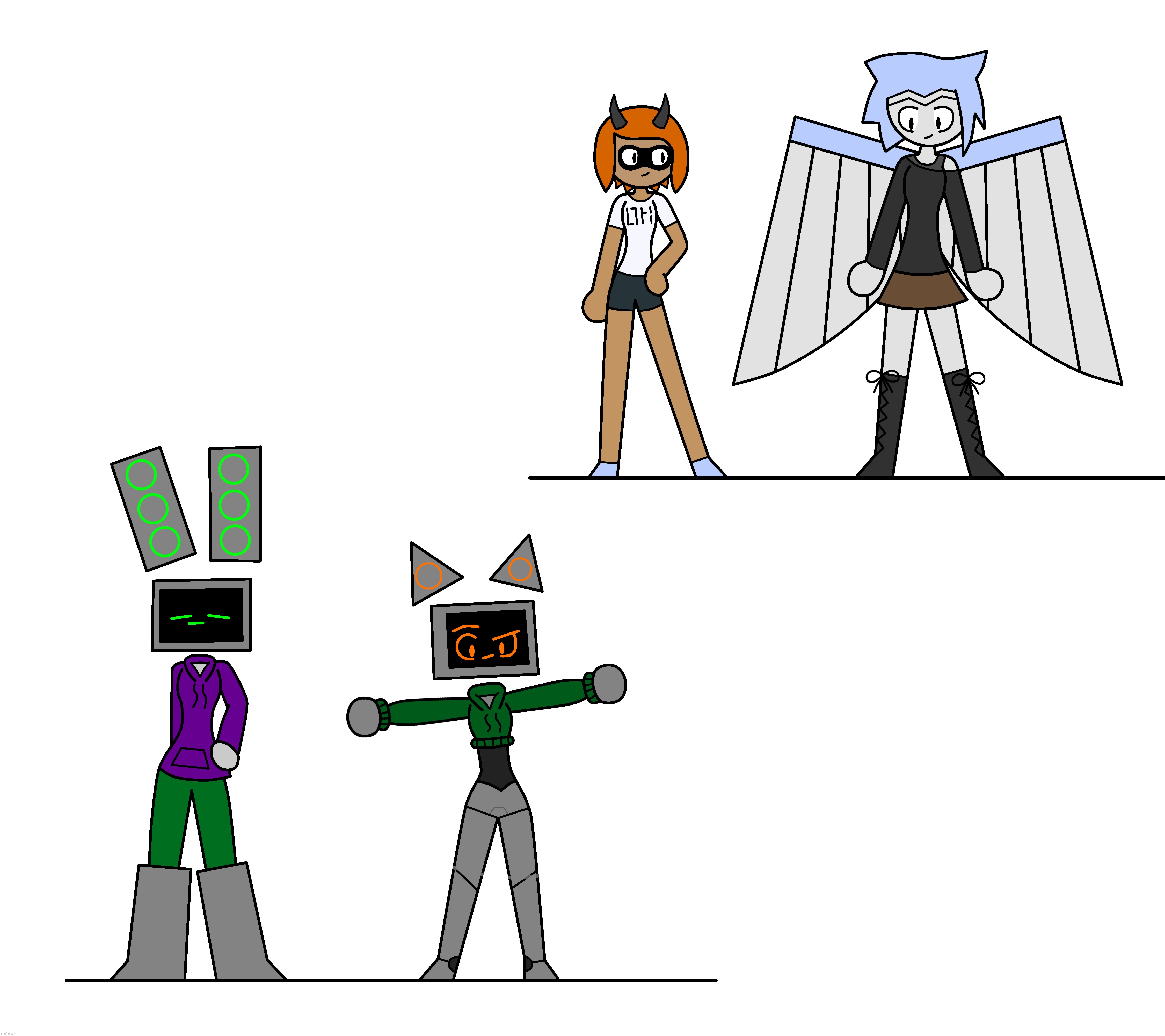 Outfit Swaps (look in comments there's a thing I almost forgot to add) | made w/ Imgflip meme maker