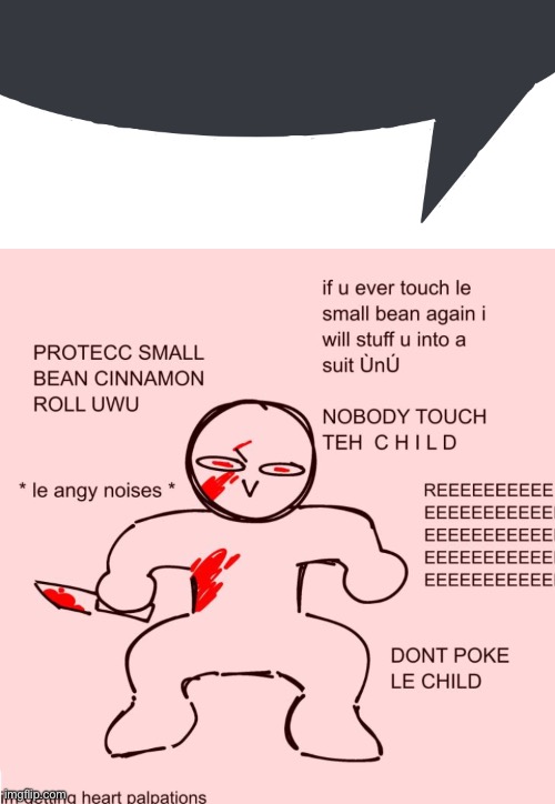 autism speech bubble | made w/ Imgflip meme maker