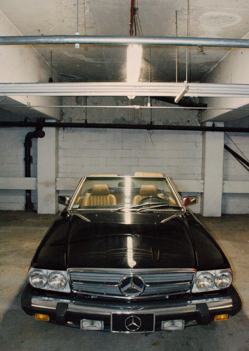 Vintage Benz. Blank Meme Template