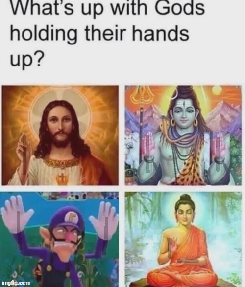 Loss | image tagged in loss,god,repost,reposts,memes,hands up | made w/ Imgflip meme maker