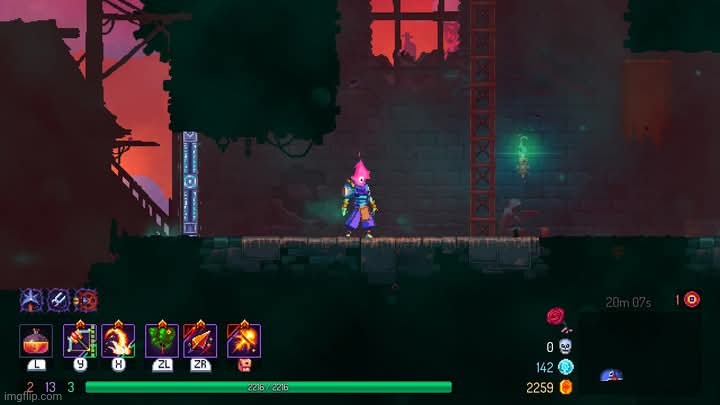 Time to commit warcrimes! | image tagged in dead cells,gaming,video games,nintendo switch,screenshot | made w/ Imgflip meme maker