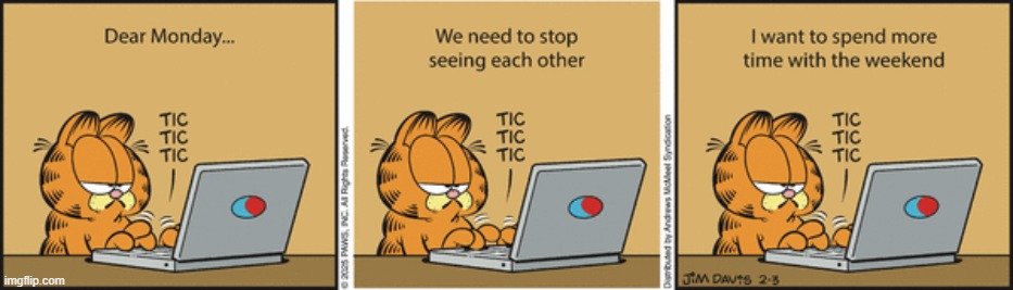 Garfield | image tagged in comics | made w/ Imgflip meme maker