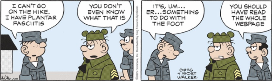 Beetle Bailey | image tagged in comics | made w/ Imgflip meme maker