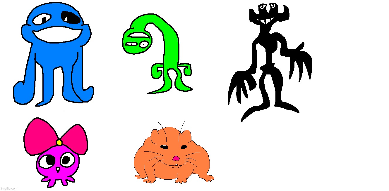 Hey guys, look at my totally original mascot horror game | made w/ Imgflip meme maker