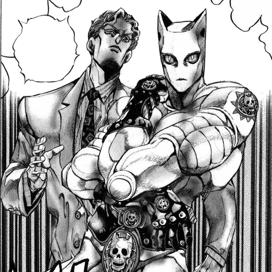 killer queen [BLANK] him Blank Meme Template