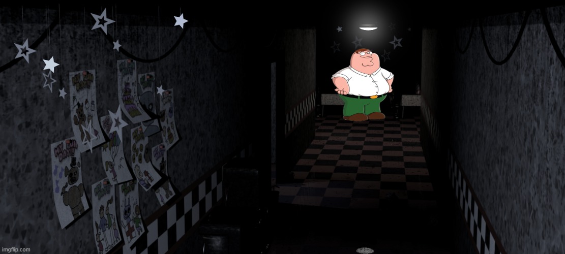 ong | image tagged in fnaf foxy's hallway | made w/ Imgflip meme maker