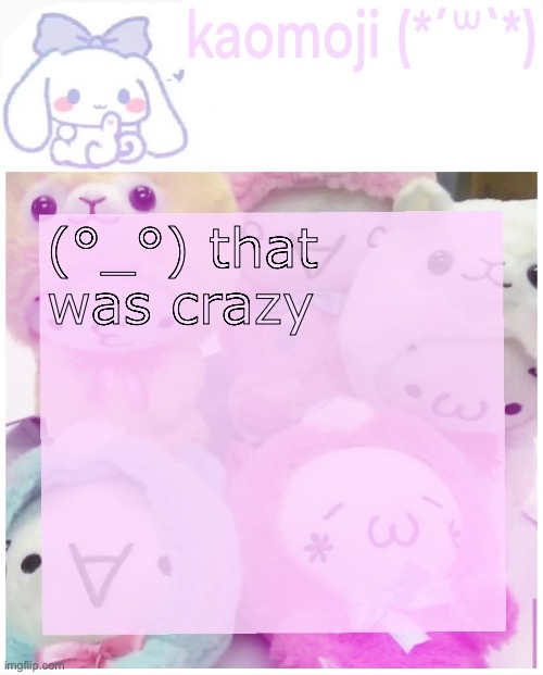 erm | (°_°) that was crazy | image tagged in kaomoji | made w/ Imgflip meme maker