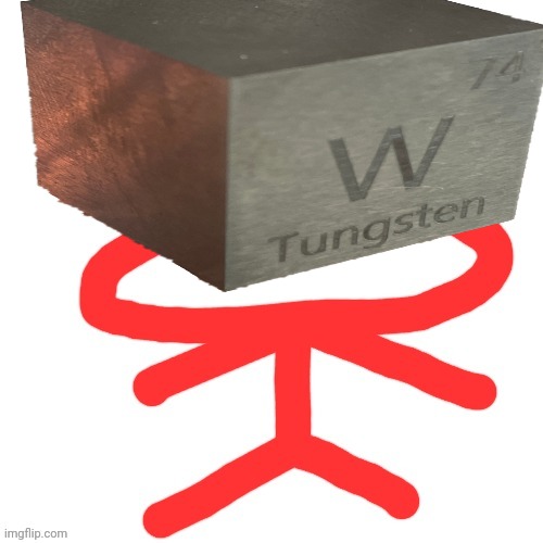 Tungsten | image tagged in brombus | made w/ Imgflip meme maker