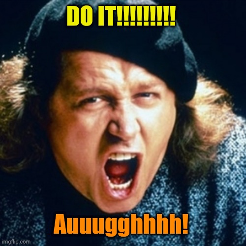 Sam kinison | DO IT!!!!!!!!! Auuugghhhh! | image tagged in sam kinison | made w/ Imgflip meme maker