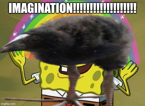 Imagination Spongebob | IMAGINATION!!!!!!!!!!!!!!!!!!! | image tagged in memes,imagination spongebob | made w/ Imgflip meme maker