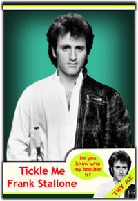Tickle Me Frank Stallone Blank Meme Template