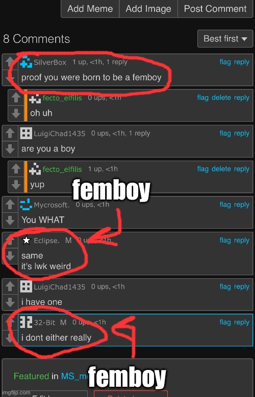 chat what does this mean | femboy; femboy | made w/ Imgflip meme maker