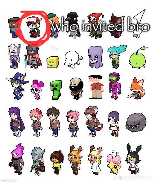 cave story my beloved ❤️ | who invited bro | made w/ Imgflip meme maker