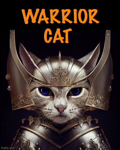 Ready for battle! | WARRIOR CAT | image tagged in warrior cats | made w/ Imgflip meme maker