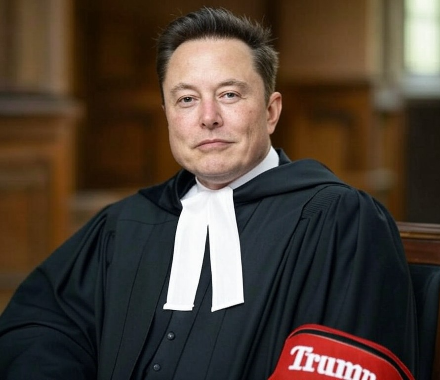 Elon Musk - First Chancellor of America United States Oligarchy Blank Meme Template