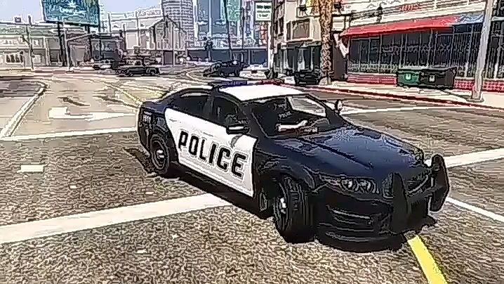 Police pursuit 2 Blank Meme Template