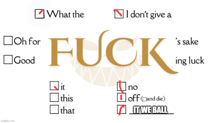fyuck fill-in-the-blank.mp3 | IT WE BALL | image tagged in fyuck fill-in-the-blank | made w/ Imgflip meme maker