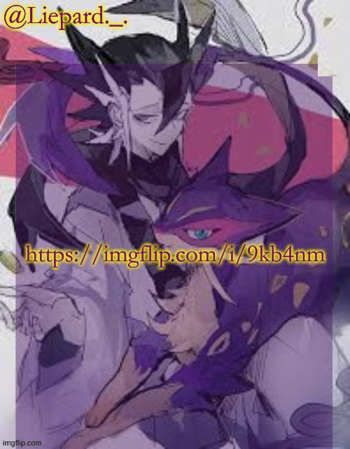 Liepard announcement template | https://imgflip.com/i/9kb4nm | image tagged in liepard announcement template | made w/ Imgflip meme maker