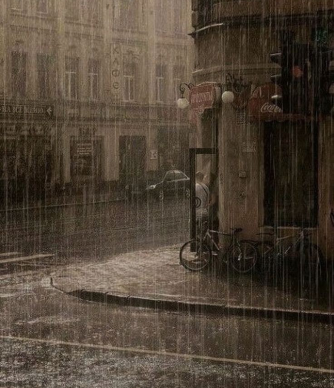 Rain. Blank Meme Template