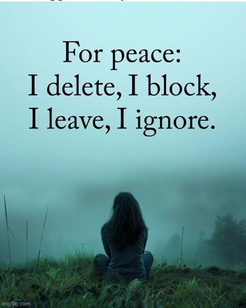 It's Easy | image tagged in just walk away,leave me alone,finally inner peace,turn it off,protect yourself,memes | made w/ Imgflip meme maker