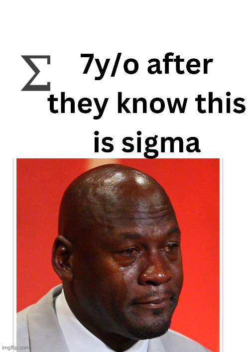 Comment if u understan | image tagged in sigma,crying michael jordan | made w/ Imgflip meme maker