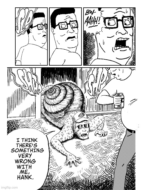 Uzumaki X King of the hill | image tagged in anime,manga,king of the hill,uzumaki | made w/ Imgflip meme maker