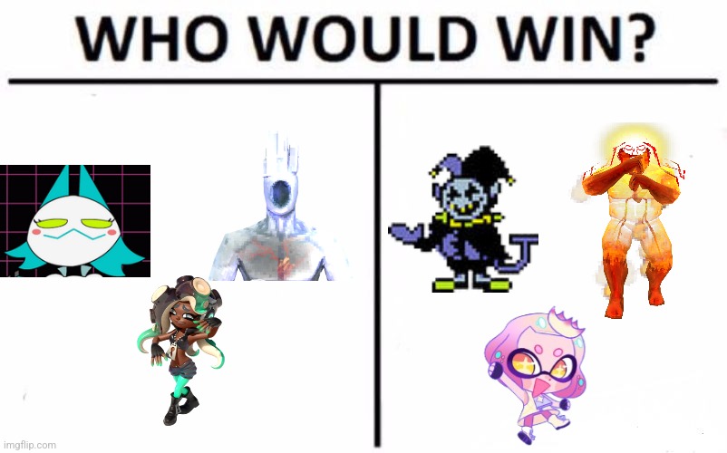 Order Posse VS Chaos Gang | image tagged in memes,who would win | made w/ Imgflip meme maker