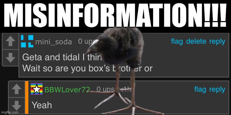 MISINFORMATION!!! | made w/ Imgflip meme maker