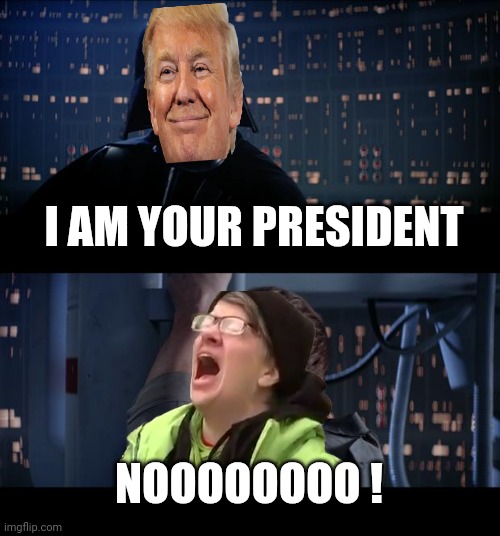 Star Wars No Meme | I AM YOUR PRESIDENT NOOOOOOOO ! | image tagged in memes,star wars no | made w/ Imgflip meme maker