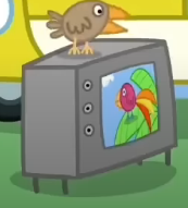TV Bird Blank Meme Template