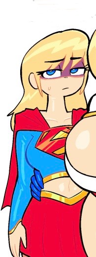 Supergirl stare Blank Meme Template