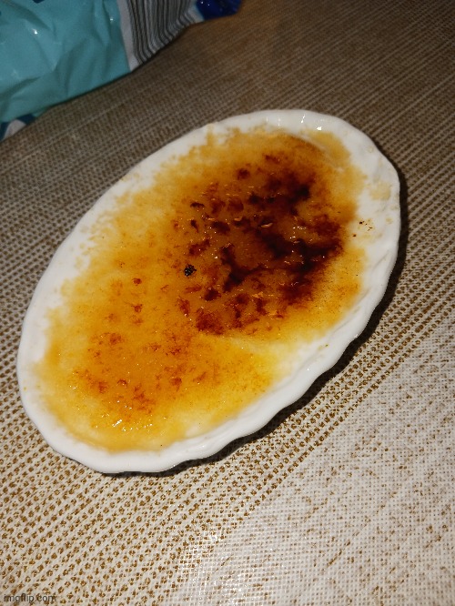 Creme brulee | made w/ Imgflip meme maker