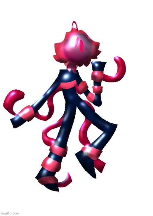Character I made that's a jellyfish controlling a human body | made w/ Imgflip meme maker