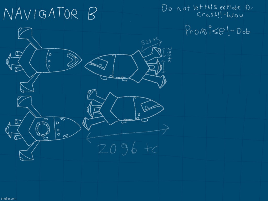 Spaceship that the main crew uses in galactic groove (my planet dob fangame) | made w/ Imgflip meme maker