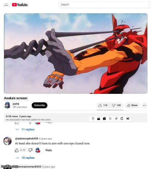 Don't Know if This is Considered a Cursed Comment but Whatever | image tagged in cursedcomment,neon genesis evangelion,evangelion,eyes,bruh moment | made w/ Imgflip meme maker