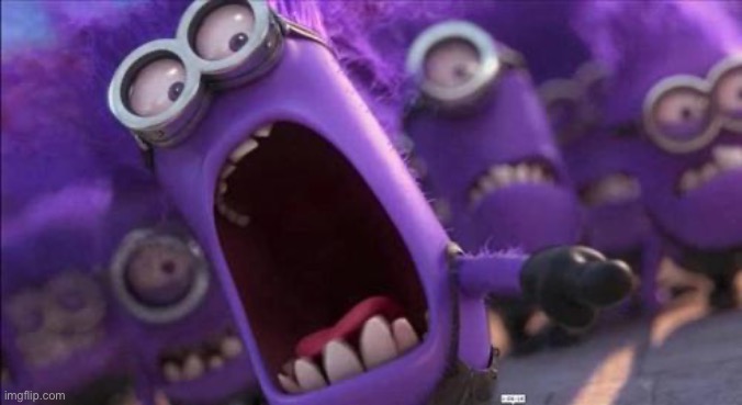 Purple Minion | image tagged in purple minion | made w/ Imgflip meme maker