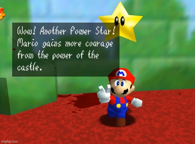 image tagged in mario,super mario 64 | made w/ Imgflip meme maker