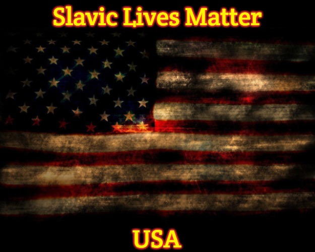 USA Flag Lg 1280 x 1024 | Slavic Lives Matter; USA | image tagged in usa flag lg 1280 x 1024,slavic lives matter | made w/ Imgflip meme maker