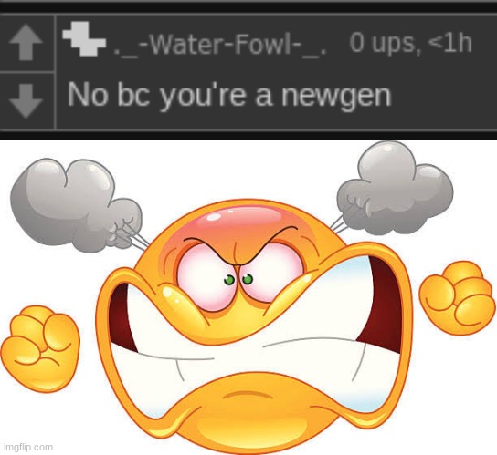 image tagged in cartoon angry emoji | made w/ Imgflip meme maker