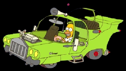 Homer Car Blank Meme Template