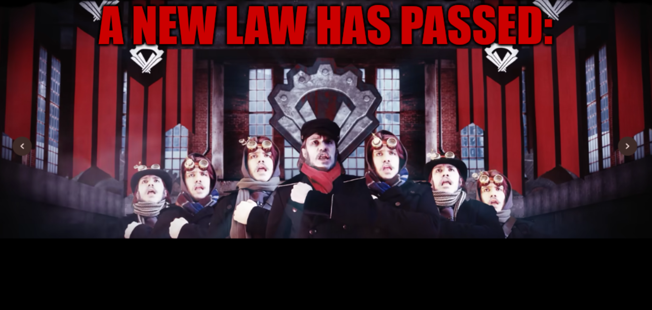 High Quality The Stupendium A New Law Has Passed Blank Meme Template