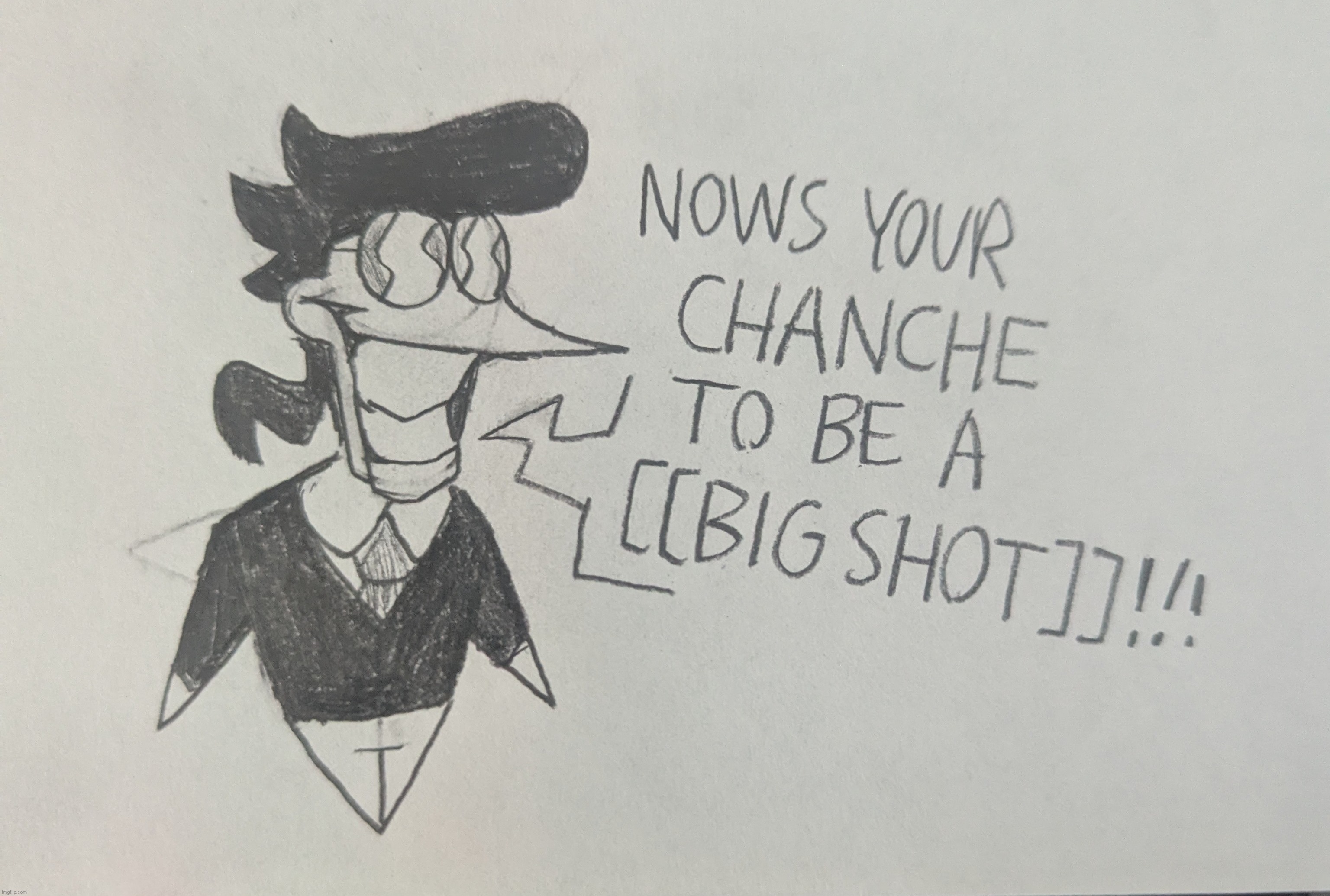 haven't drawn him in a hot minute | image tagged in spamton,deltarune,undertale | made w/ Imgflip meme maker