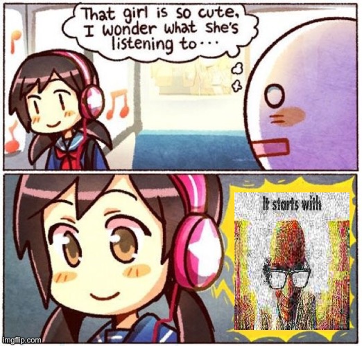 I wonder what she's listening to | image tagged in i wonder what she's listening to | made w/ Imgflip meme maker