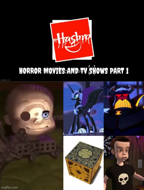 Hasbro Horror Movies and TV Shows Villains Blank Meme Template