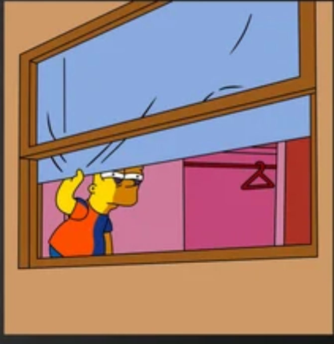 Bart broken leg Blank Meme Template