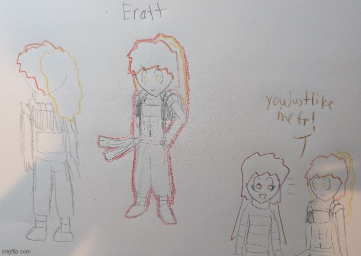 The fusion of Matt and Eren,Eratt (non canon) | made w/ Imgflip meme maker