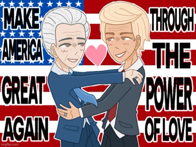 Trump x Biden :) | made w/ Imgflip meme maker