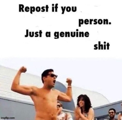 Post into MSMG.mp3 | image tagged in repost if you're a | made w/ Imgflip meme maker